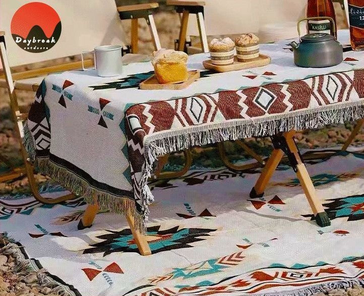 Aztec Throw Camping Blanket
