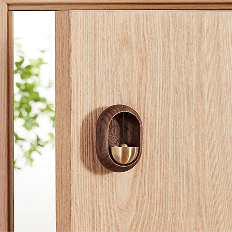Japandi Wooden Doorbell