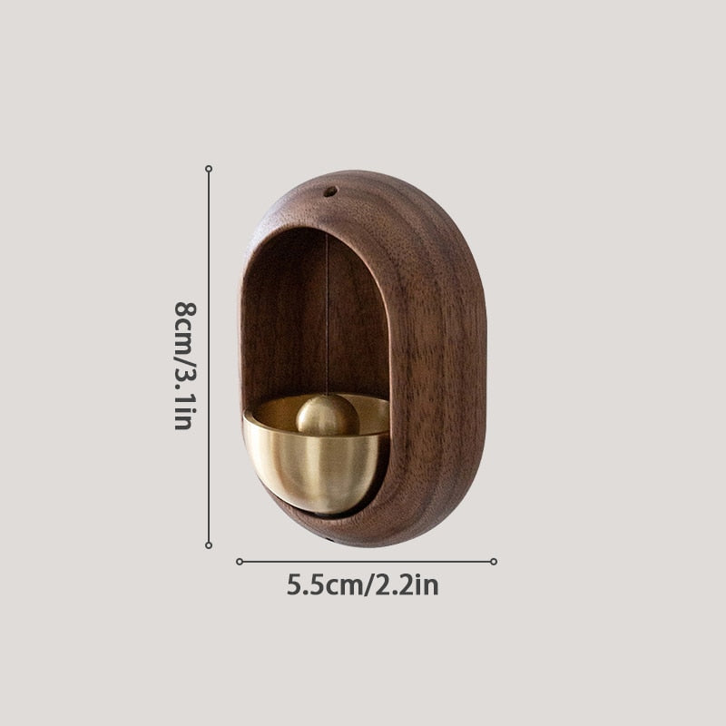 Japandi Wooden Doorbell