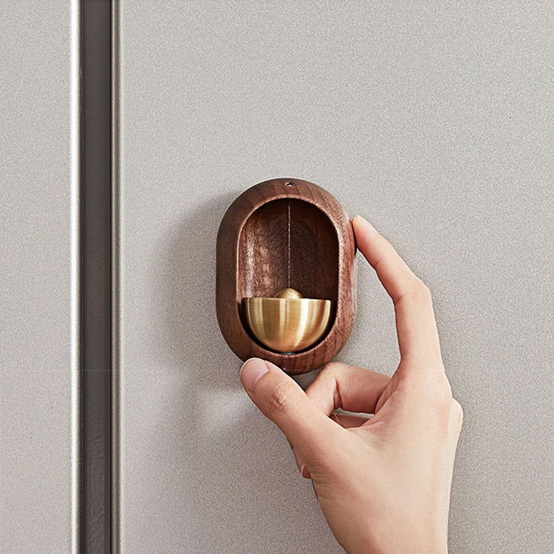 Japandi Wooden Doorbell
