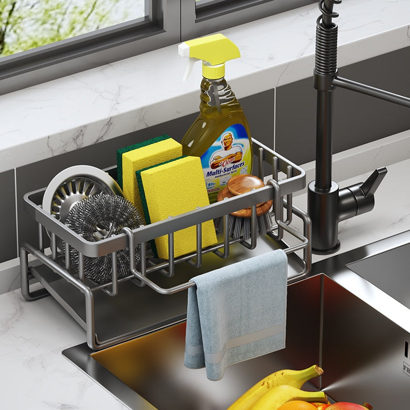 Stainless Steel Kitchen Sink Caddy