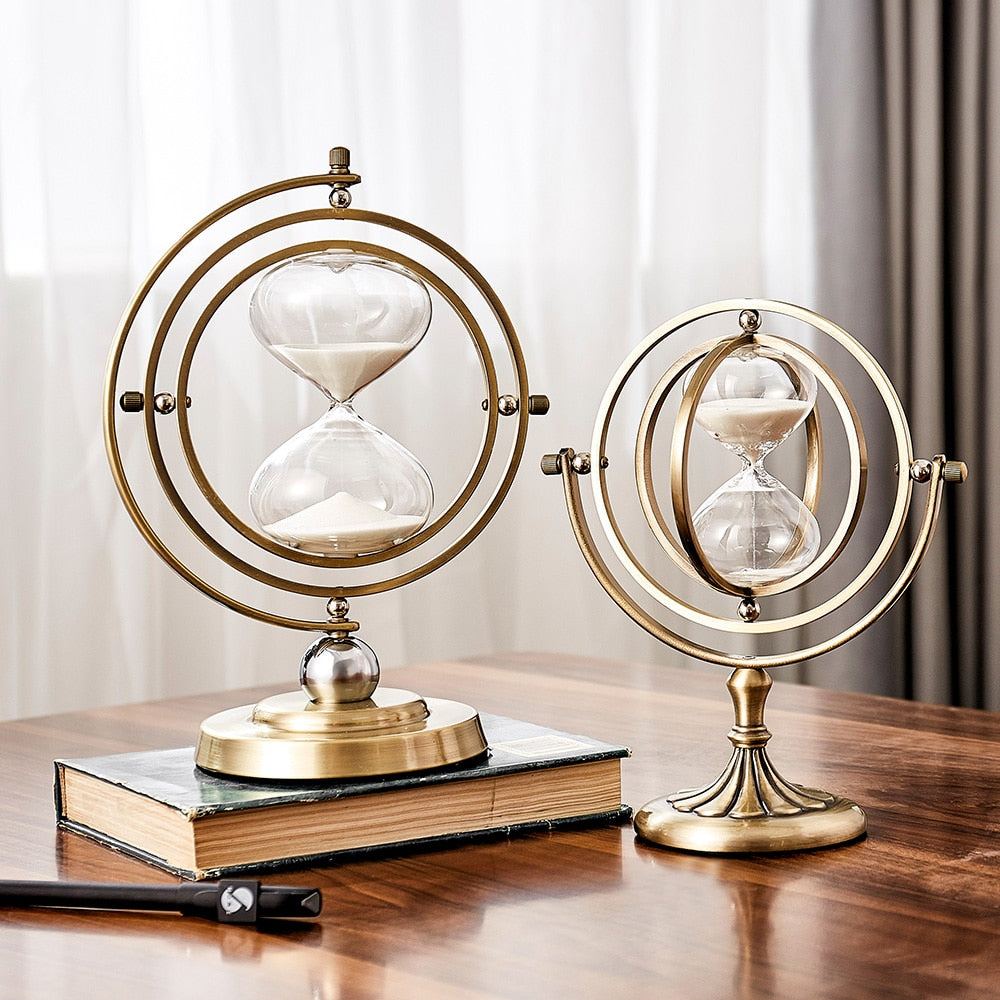 Japandi-Style Retro Hourglass