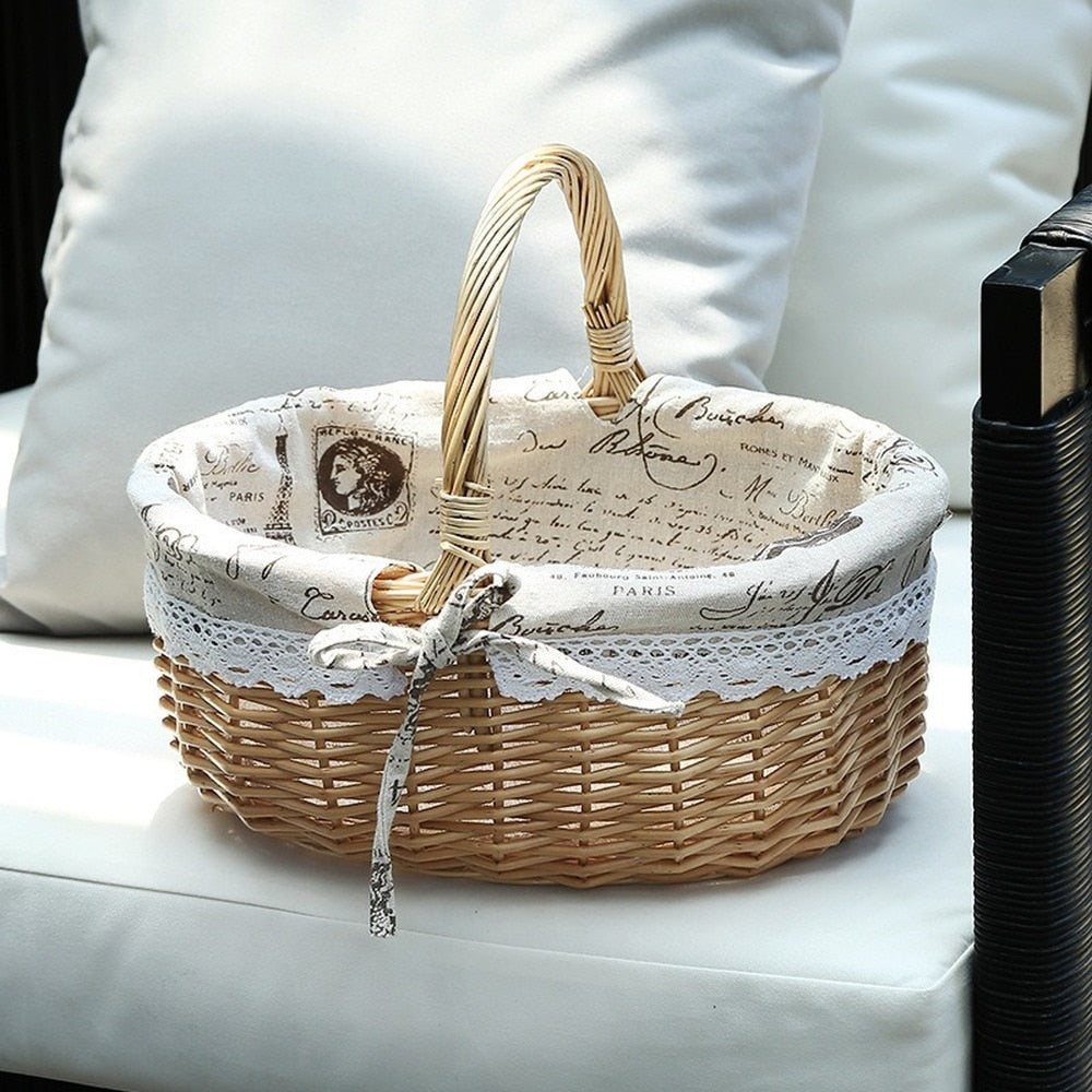 Handmade Wicker Basket