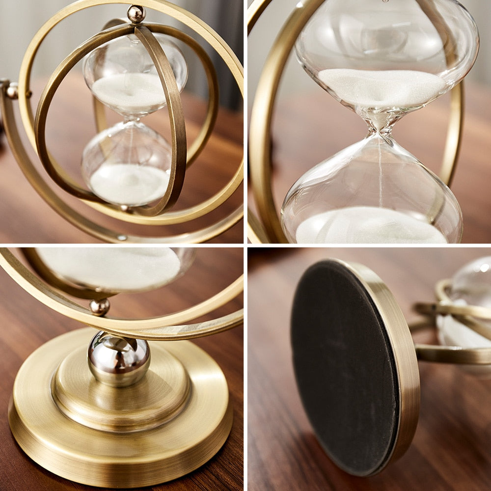 Japandi-Style Retro Hourglass