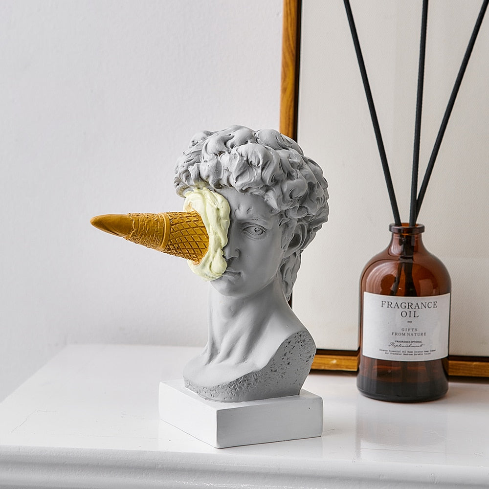 David's Ice Cream Art Figurine