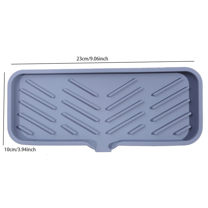 Self Draining Kitchen Silicone Mat