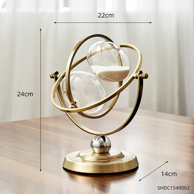 Japandi-Style Retro Hourglass