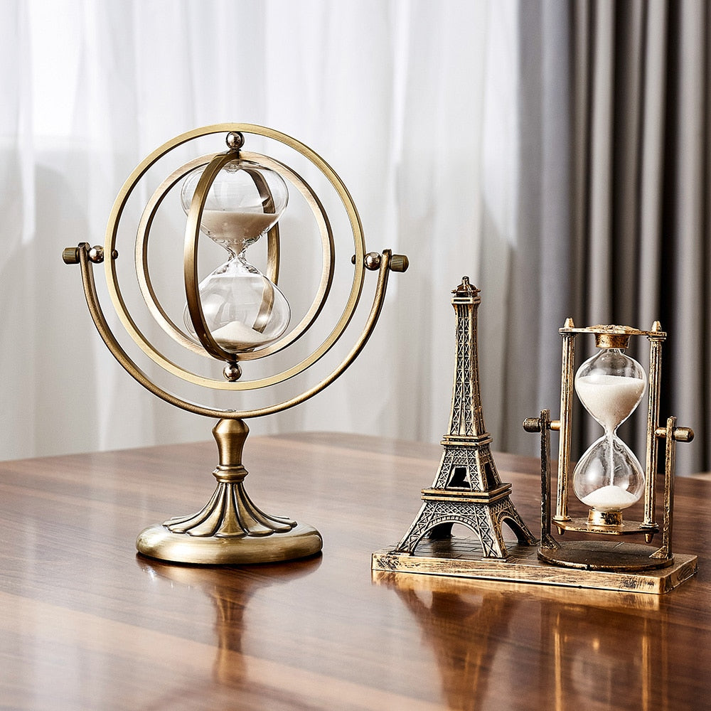 Japandi-Style Retro Hourglass