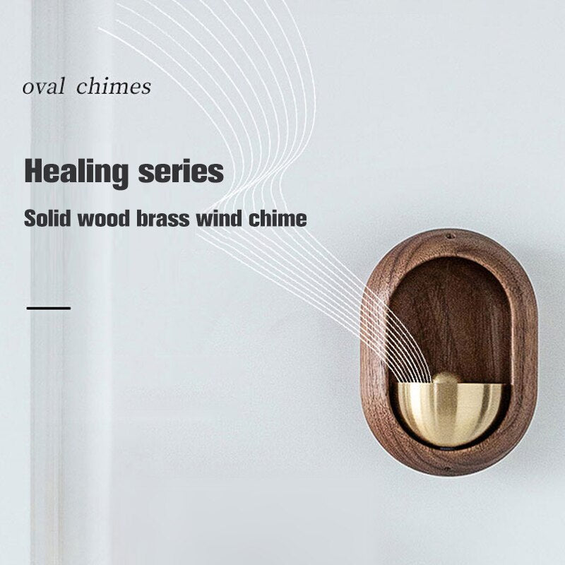 Japandi Wooden Doorbell
