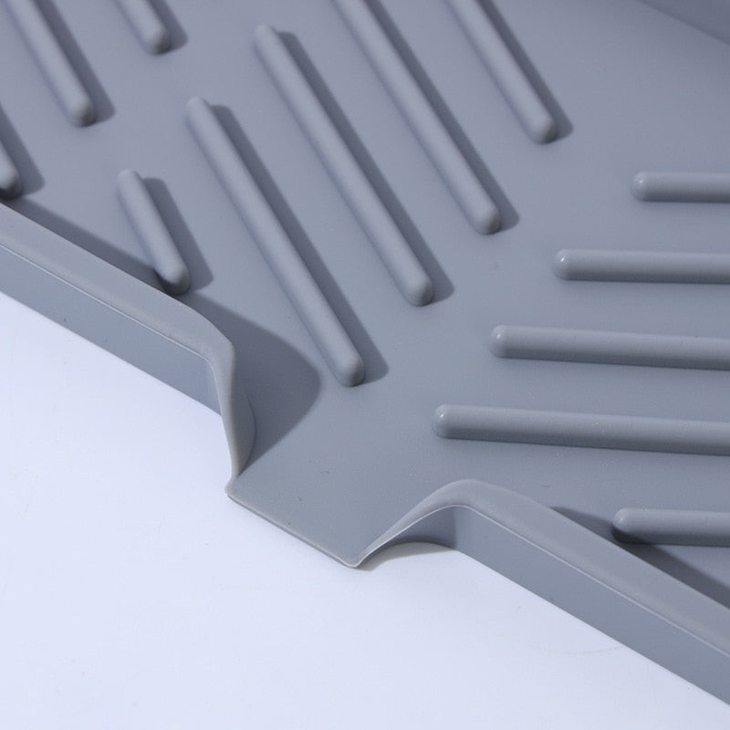 Self Draining Kitchen Silicone Mat