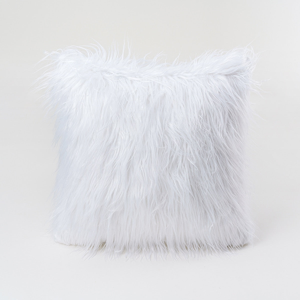 Mongolian Lamb Faux Fur Pillow Cover