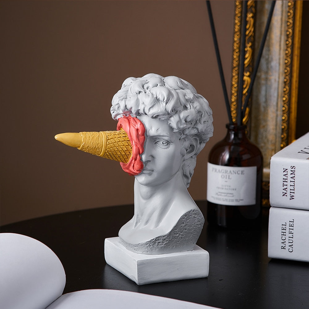 David's Ice Cream Art Figurine