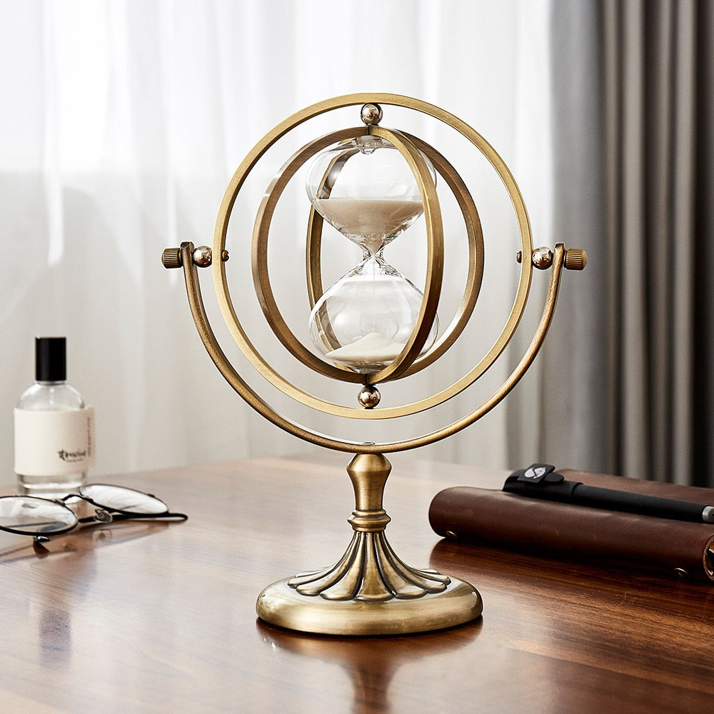 Japandi-Style Retro Hourglass
