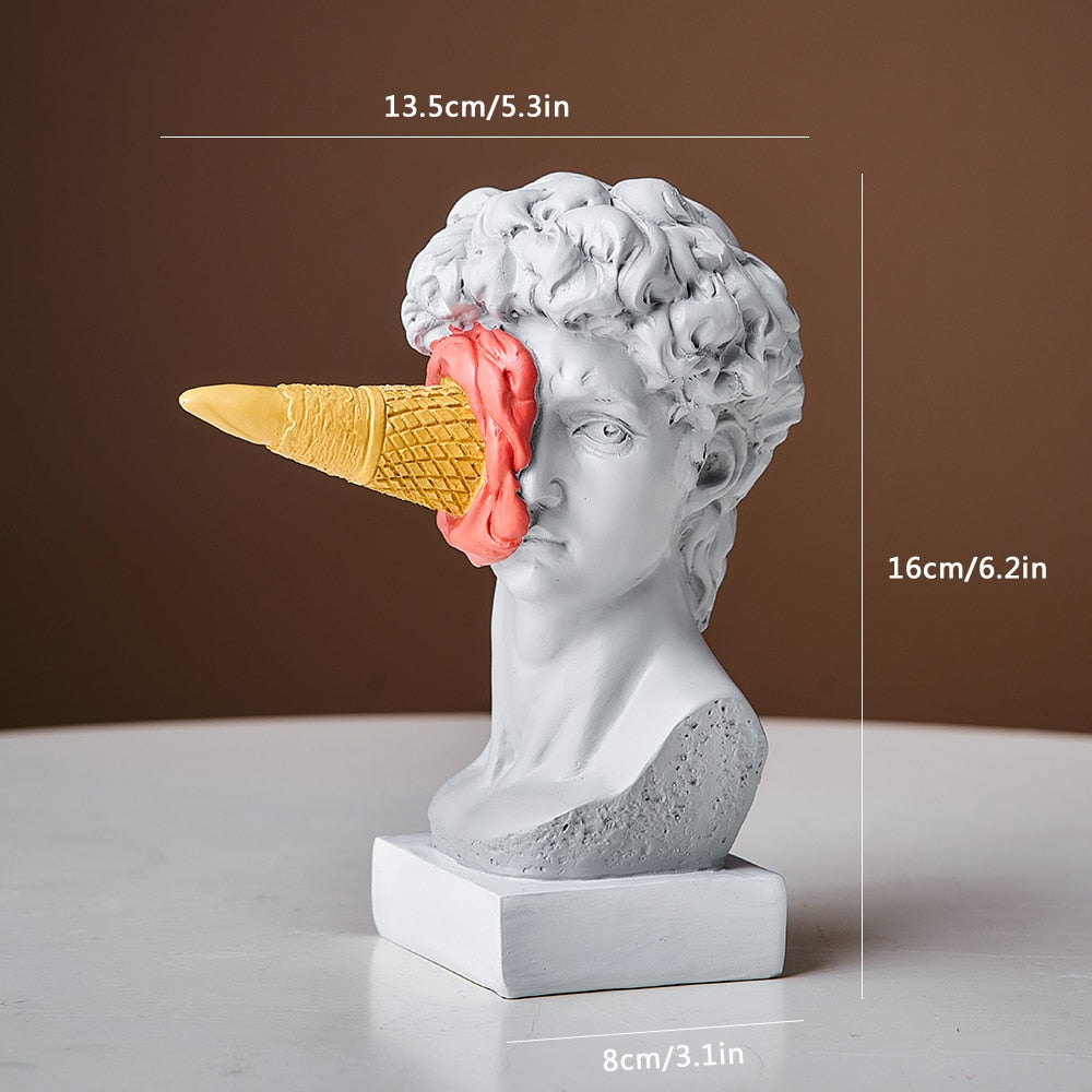 David's Ice Cream Art Figurine