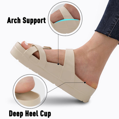 Summer Platform Sandals with Arch Support