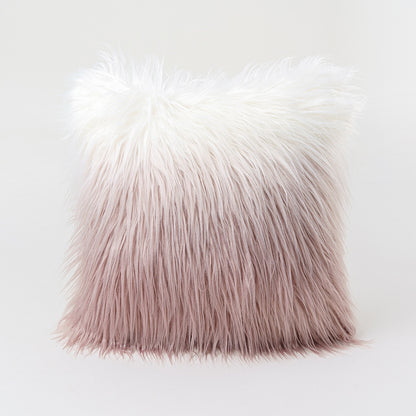 Mongolian Lamb Faux Fur Pillow Cover