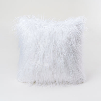 Mongolian Lamb Faux Fur Pillow Cover