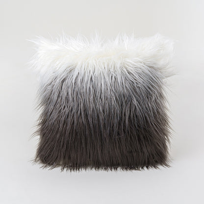Mongolian Lamb Faux Fur Pillow Cover