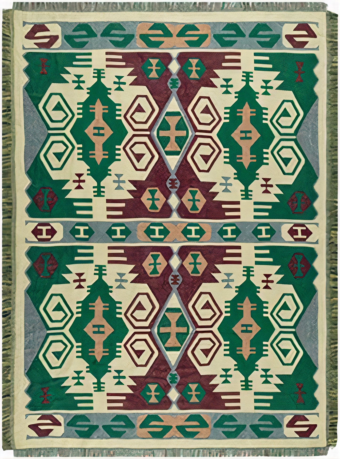 Aztec Throw Camping Blanket