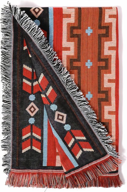 Aztec Throw Camping Blanket